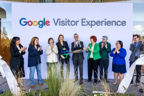 Ribbon Cutting for the Google Visitor Experience