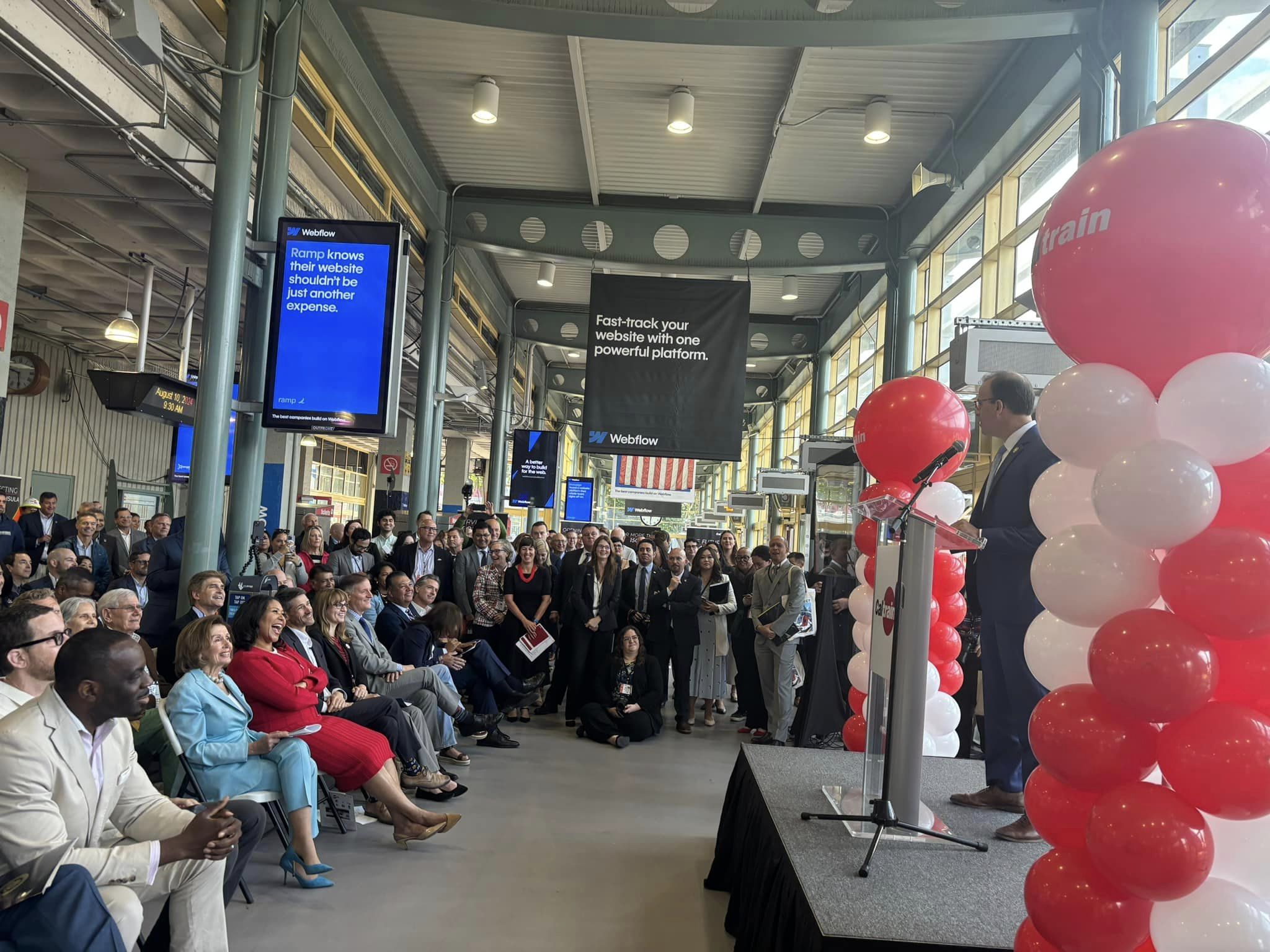 Berman Newsletter Caltrain Photo