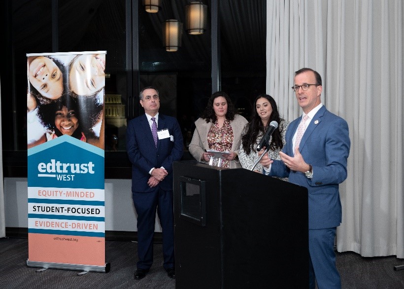 Asm. Berman EdTrust-West Excellence in Education Equity Award