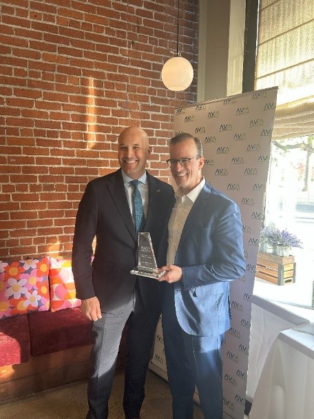 Asm. Berman AV Champion by the Autonomous Vehicle Industry Association