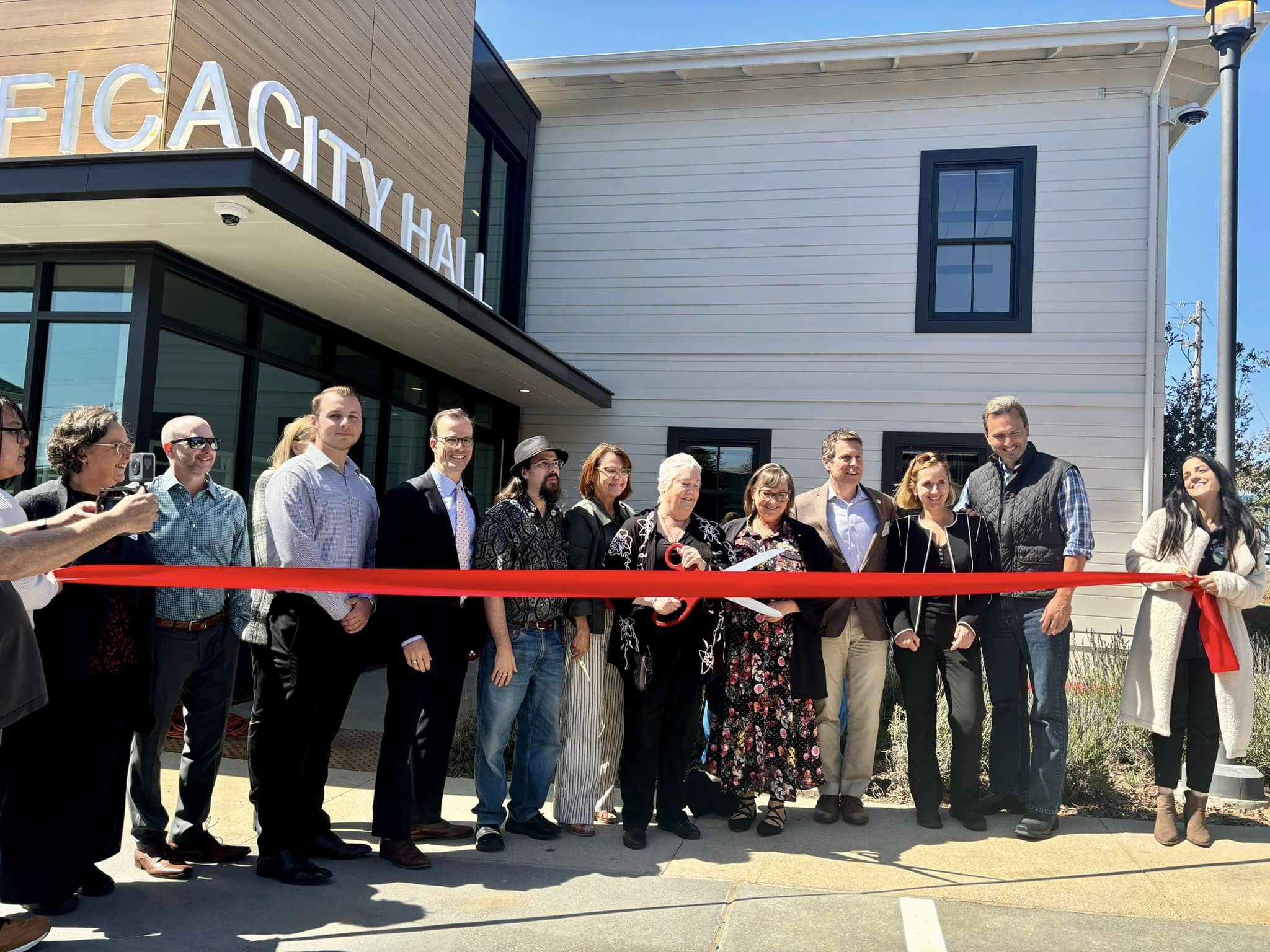 Berman City of Pacifica Ribbon Cutting