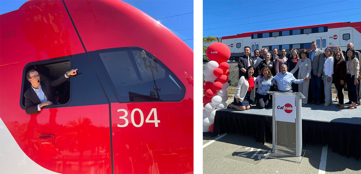 Berman Caltrain Project and Celebration Photos