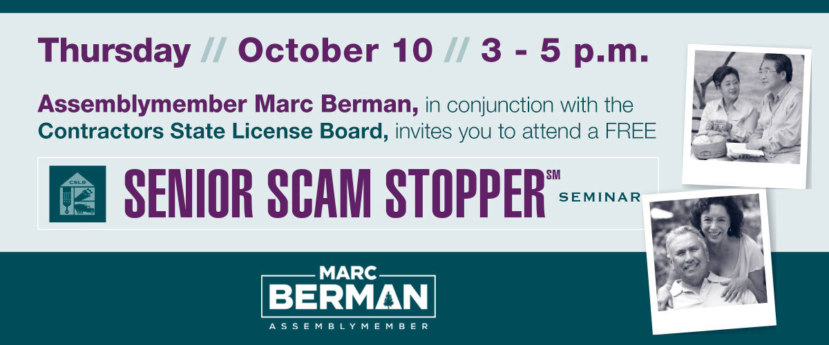 AD23 Berman Senior Scam Stopper Banner