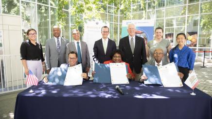 UC & SOS UC Davis Resolution Signing