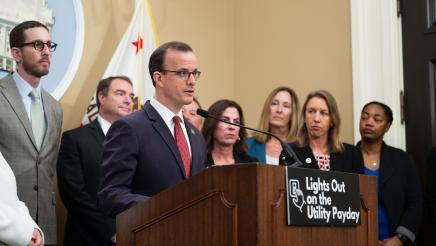 Assemblymember Berman Utility Tax Repeal Presser