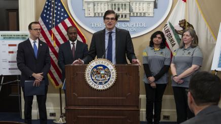 Becker speaks at computer science education for all press conference 