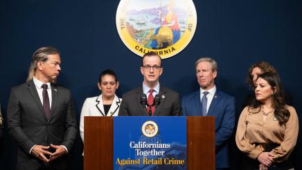 Retail theft press conference 