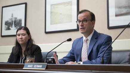 Master Plan for Higher Education Select Committee Berman Photo
