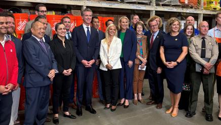 State Leaders at Retail Theft Press Conference