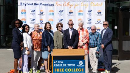 Group photo of Asm. Berman and attendees