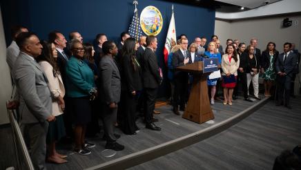 Redistricting Press Conference Wide Photo