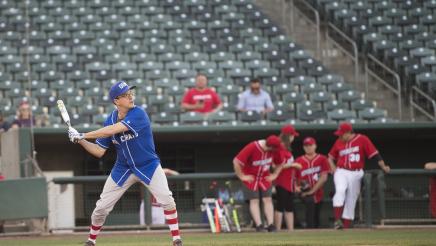 Berman Plays in Annual Legislative Softball Match