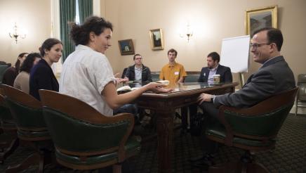 Assemblymember Berman hosts Stanford University Students at the Capitol