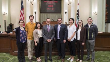 Assemblymember Berman hosts Stanford University Students at the Capitol
