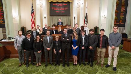 Berman Welcomes Stanford Public Policy Students to the Capitol