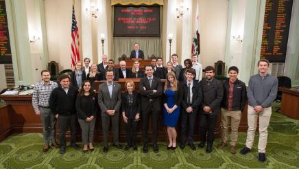 Berman Welcomes Stanford Public Policy Students to the Capitol