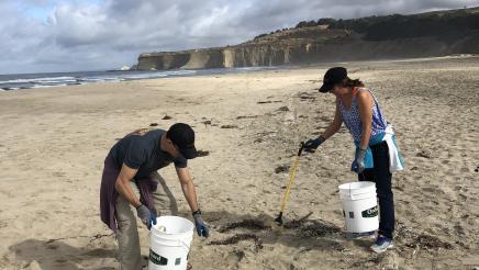 Berman Joins Coastal Cleanup Day Effort at Tunitas Creek Beach