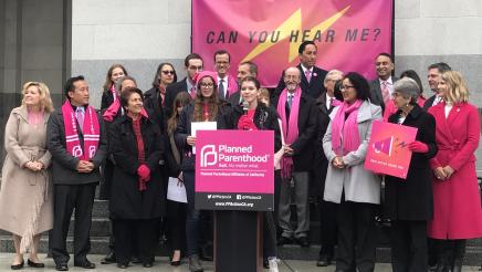 Berman Attends Planned Parenthood Rally at the Capitol