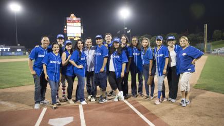 Berman Plays in Annual Legislative Softball Match