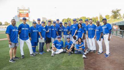 Berman Plays in Annual Legislative Softball Match