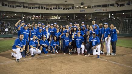 Berman Plays in Annual Legislative Softball Match